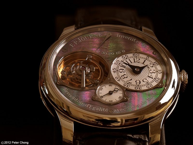 Rare Watches: F.P. Journe Tourbillon Remontoir d'Egalité with a ...