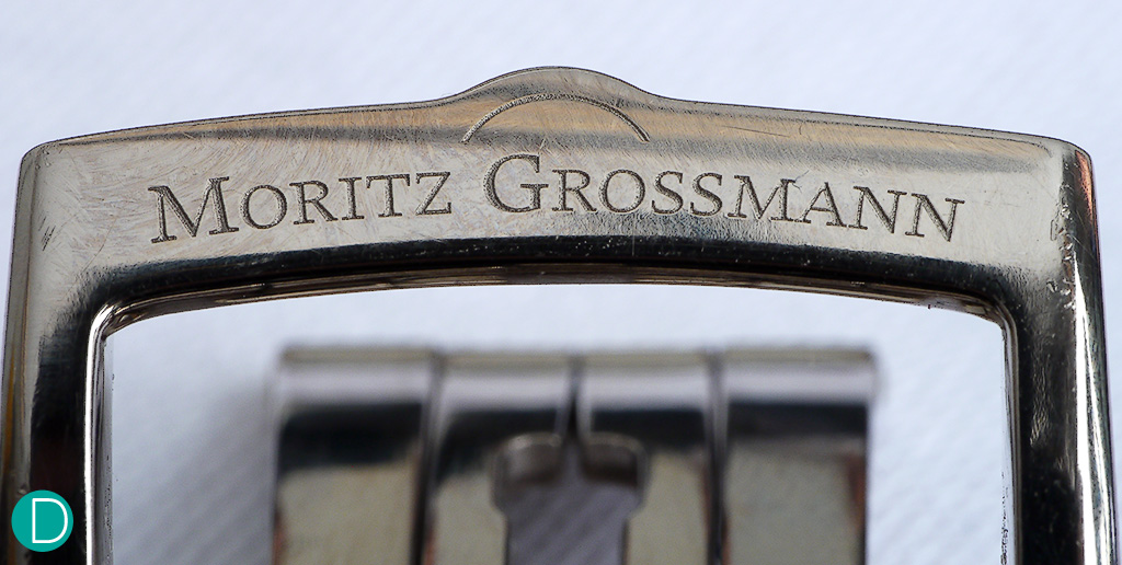 Moritz Grossmann logo on the buckle.