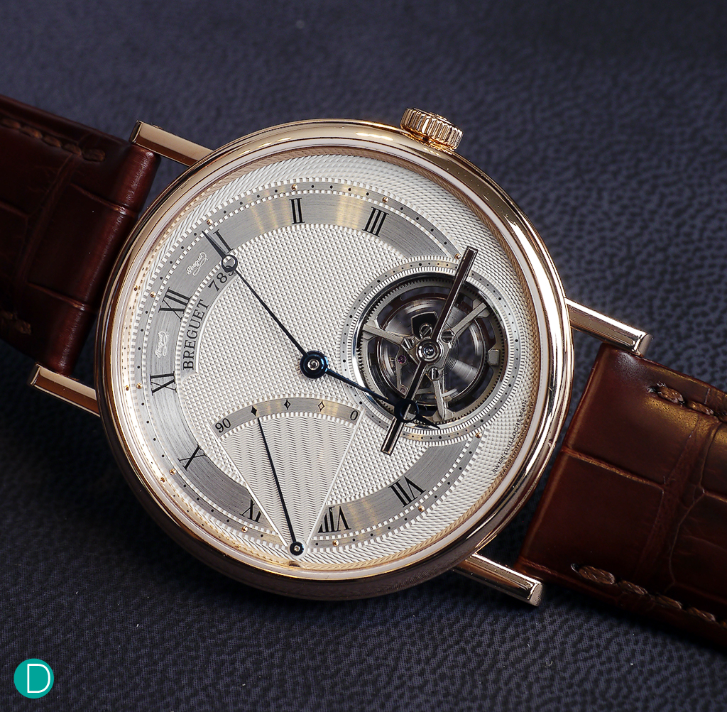 The Breguet Classique Tourbillon Extra-plat Automatique 5337. A  very classic and traditional looking timepiece.