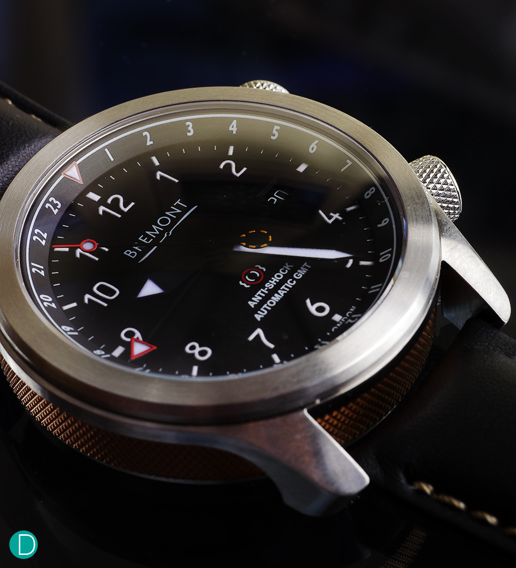 The Bremont MBIII. Many  of its design cues were derived from the aviation world. 