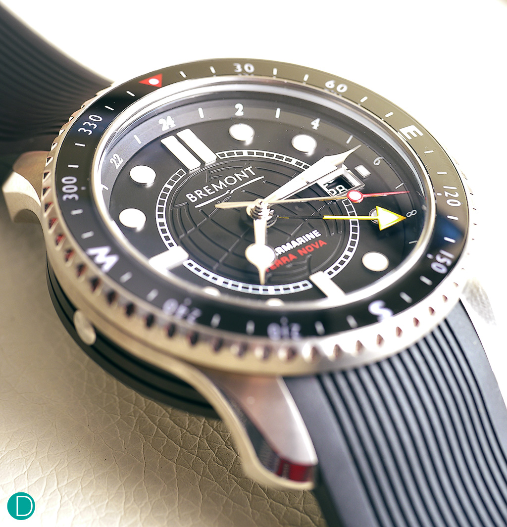 The Bremont Supermarine Terra Nova. This watch journeyed with the explorers across 1,975km in Antarctica.  