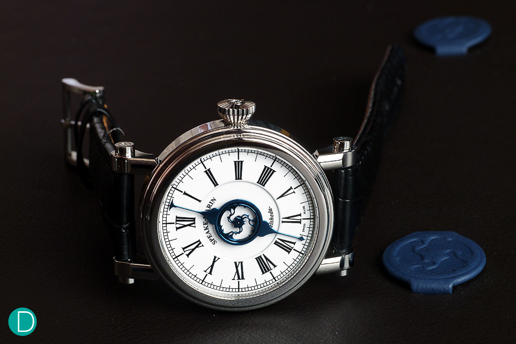 The Speake-Marin Velsheda. Another 2014 novelty from the watchmaker, and this single-hand watch is pretty breathtaking. 