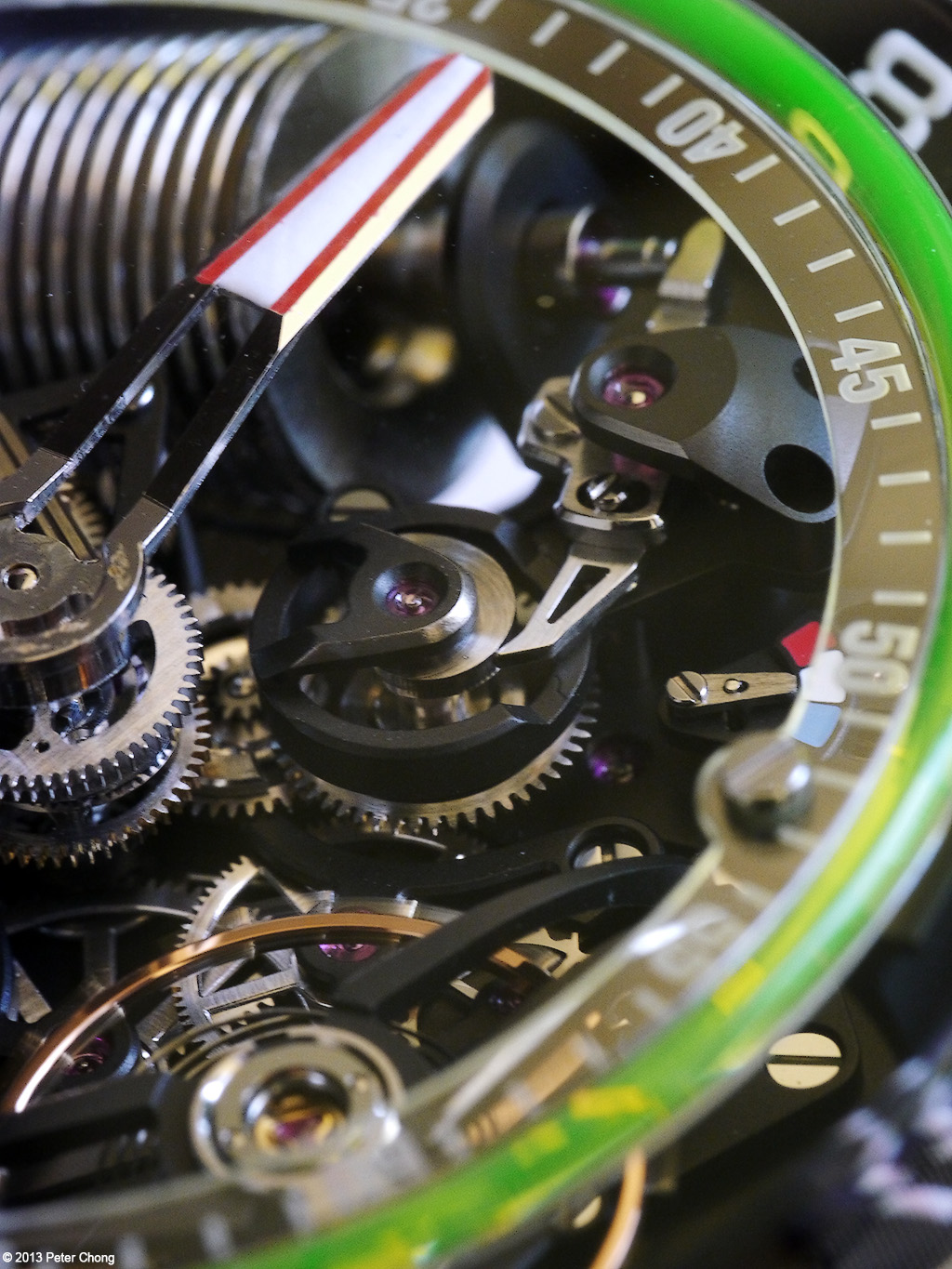 The H2 as well as the H1's mechanical parts are designed, and finished to traditional watchmaking standards.