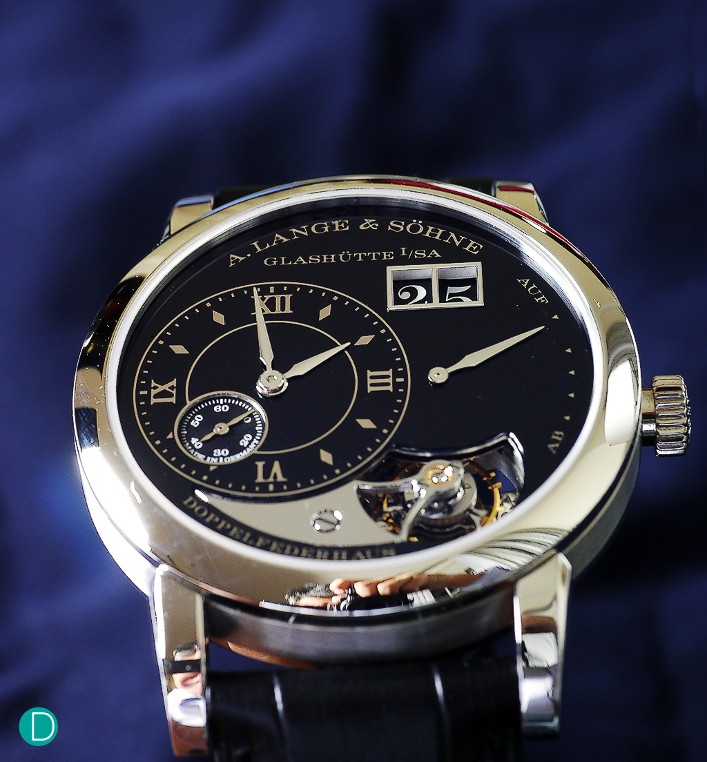 The Lange 1 Tourbillon Handwerkskundst. A fitting tribute to the 20 years of the classic design of the Lange 1.