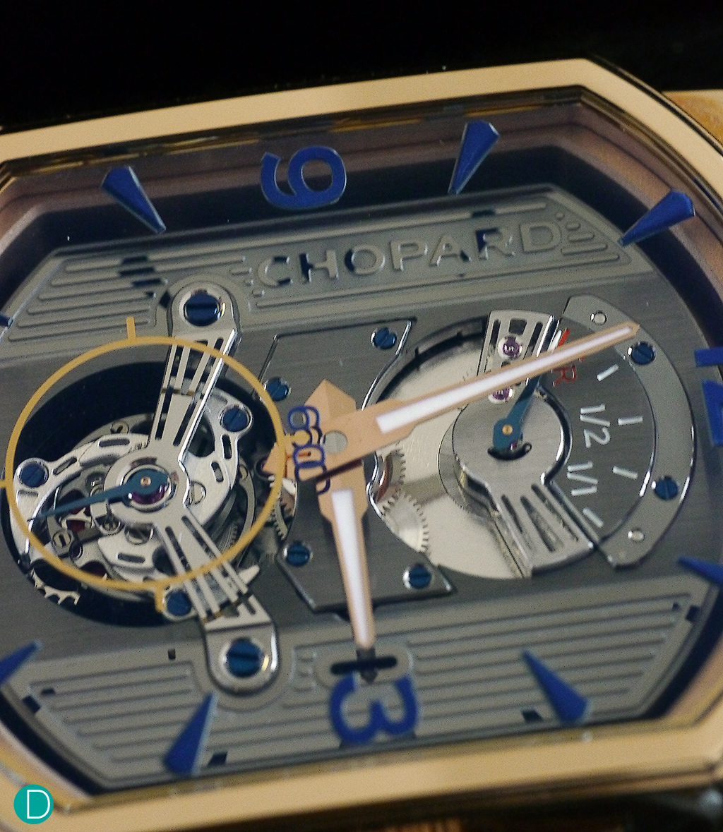 The Engine One Tourbillon is well-finished, as per other L.U.C. pieces. The attention to detail is amazing. 