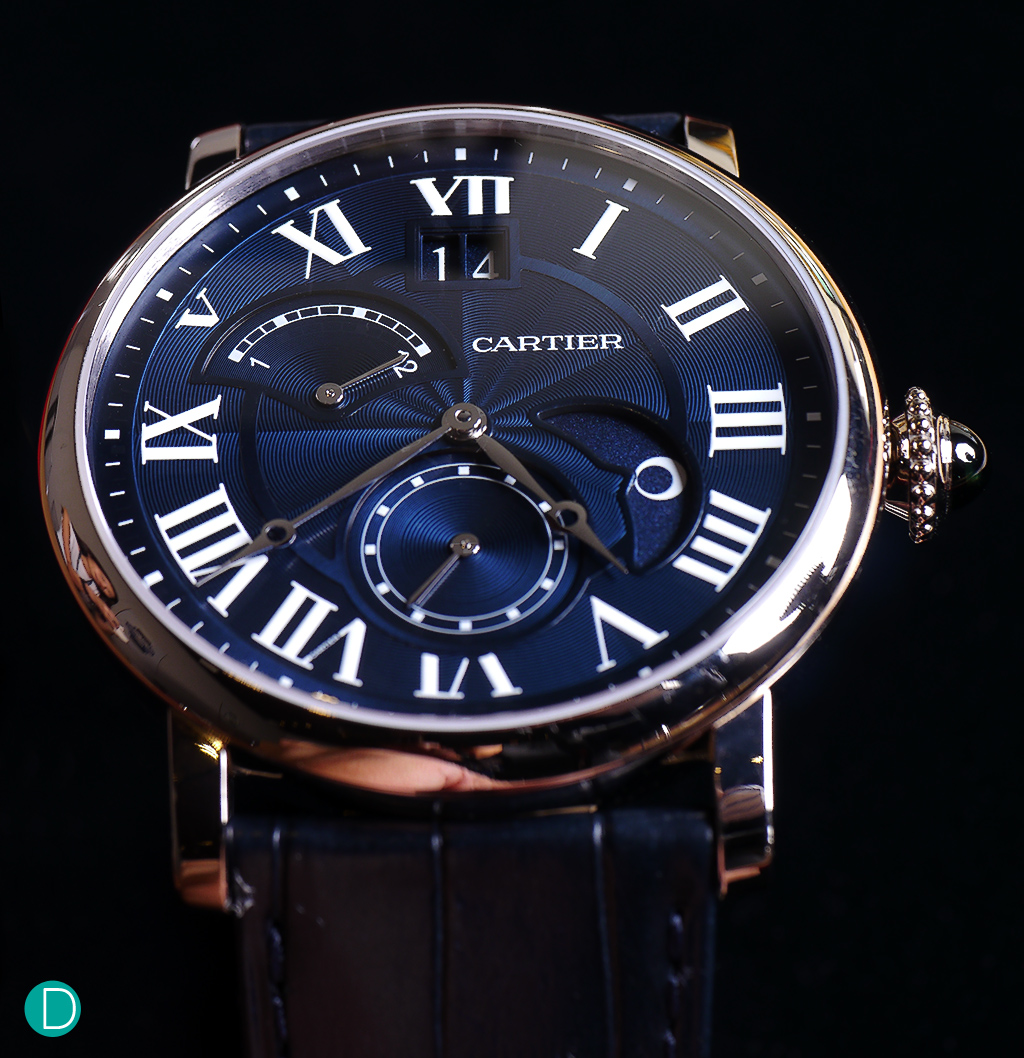 The Rotonde de Cartier in white gold. Only 200 pieces are available. 