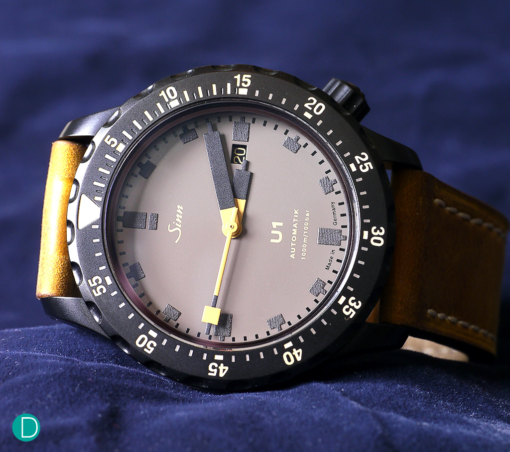 This is the Sinn U1-D, made specially to celebrate the 35th Anniversary of The Hour Glass.
