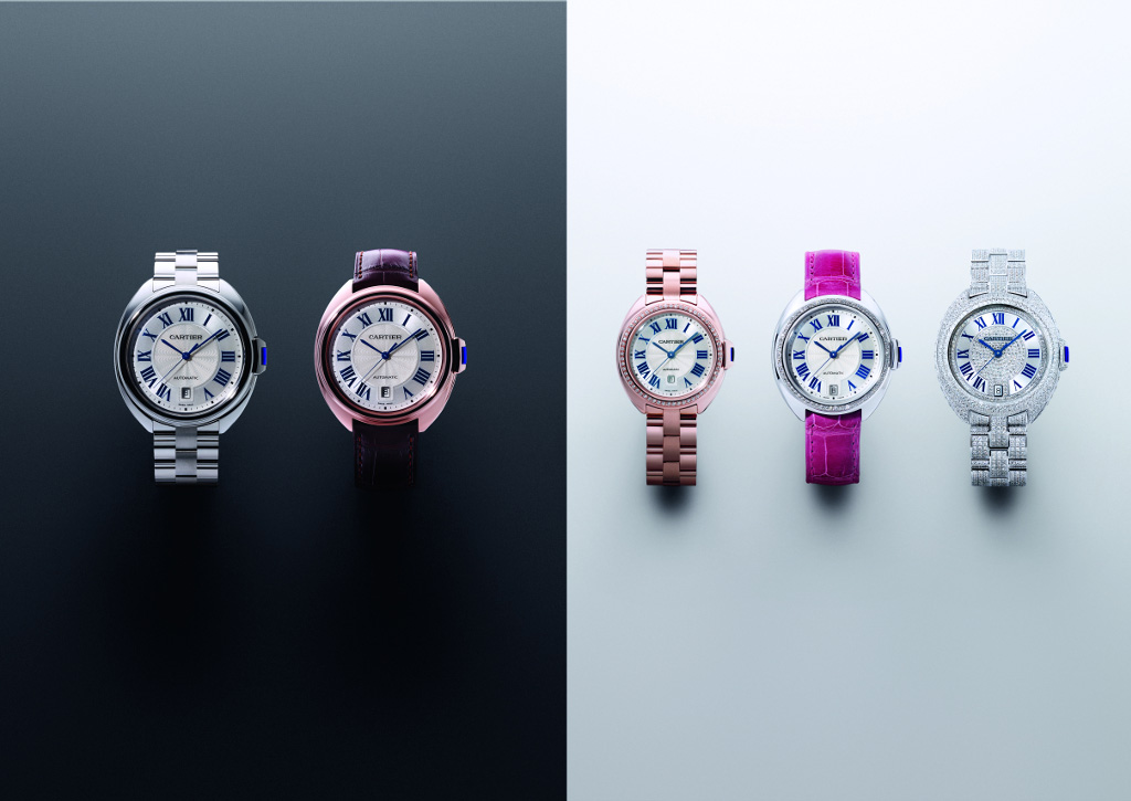 The Clé series features both men's as well as ladies' timepieces.