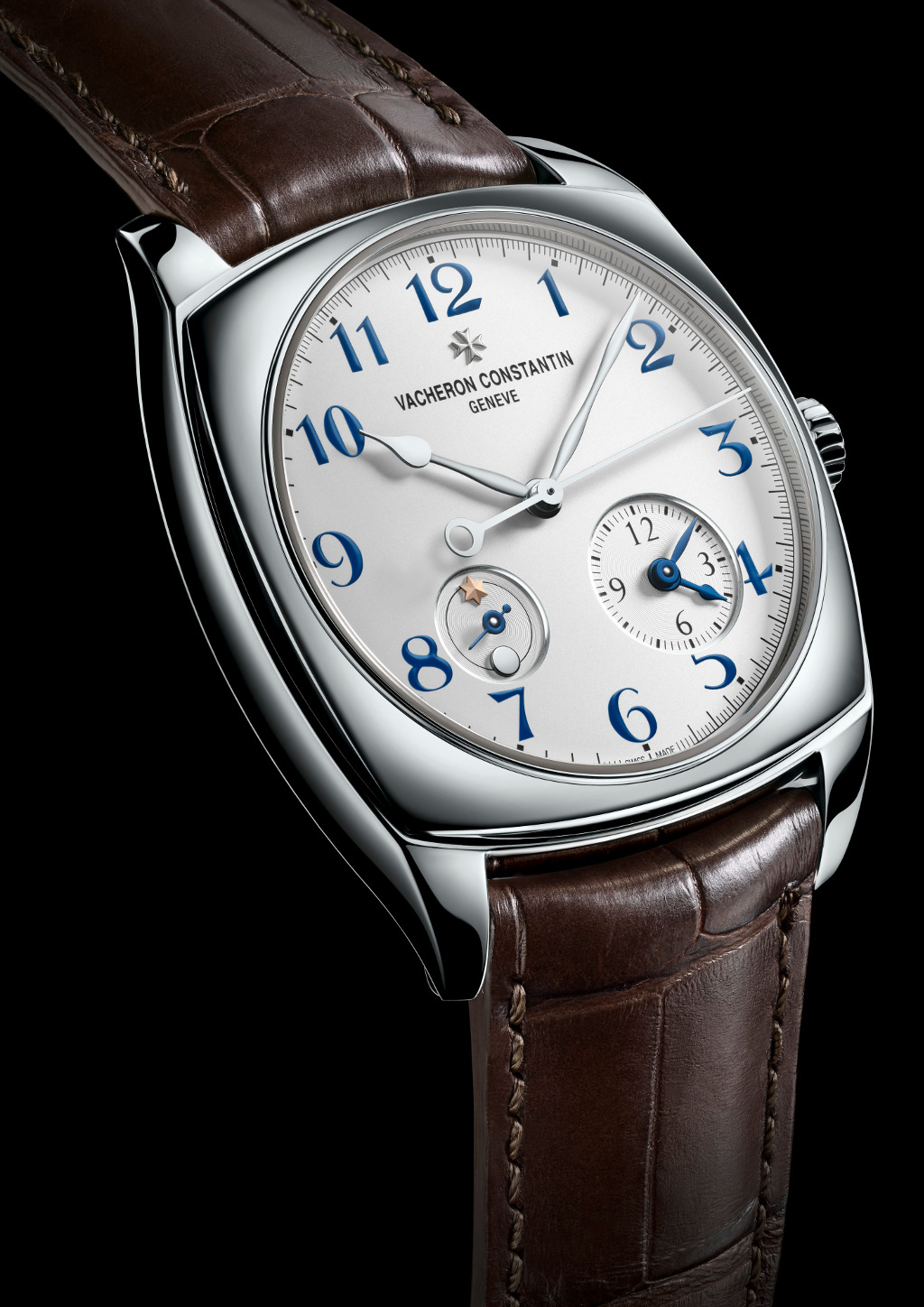 The Vacheron Constantin Harmony Dual Time in white gold.