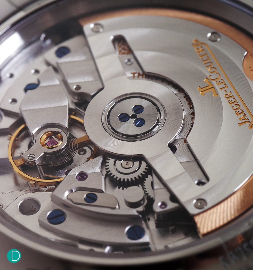 The watch is powered by Jaeger-LeCoultre's in-house Calibre 866.