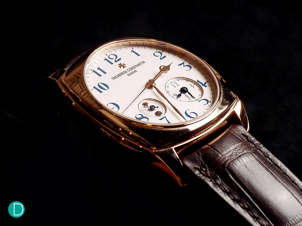 The Vacheron Constantin Harmony Dual Time as an example of the beauty and elegance of the new case.