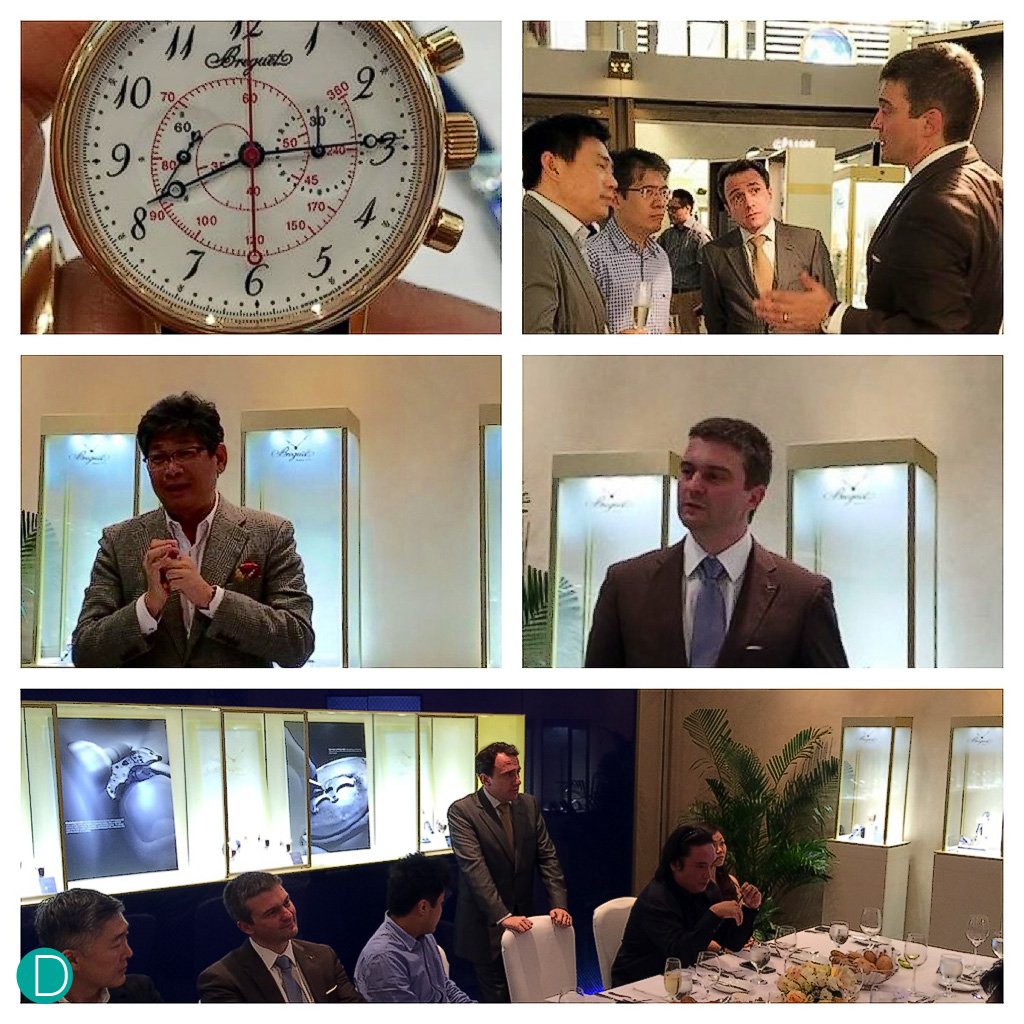 Breguet and Deployant Private Dinner on 5 May.