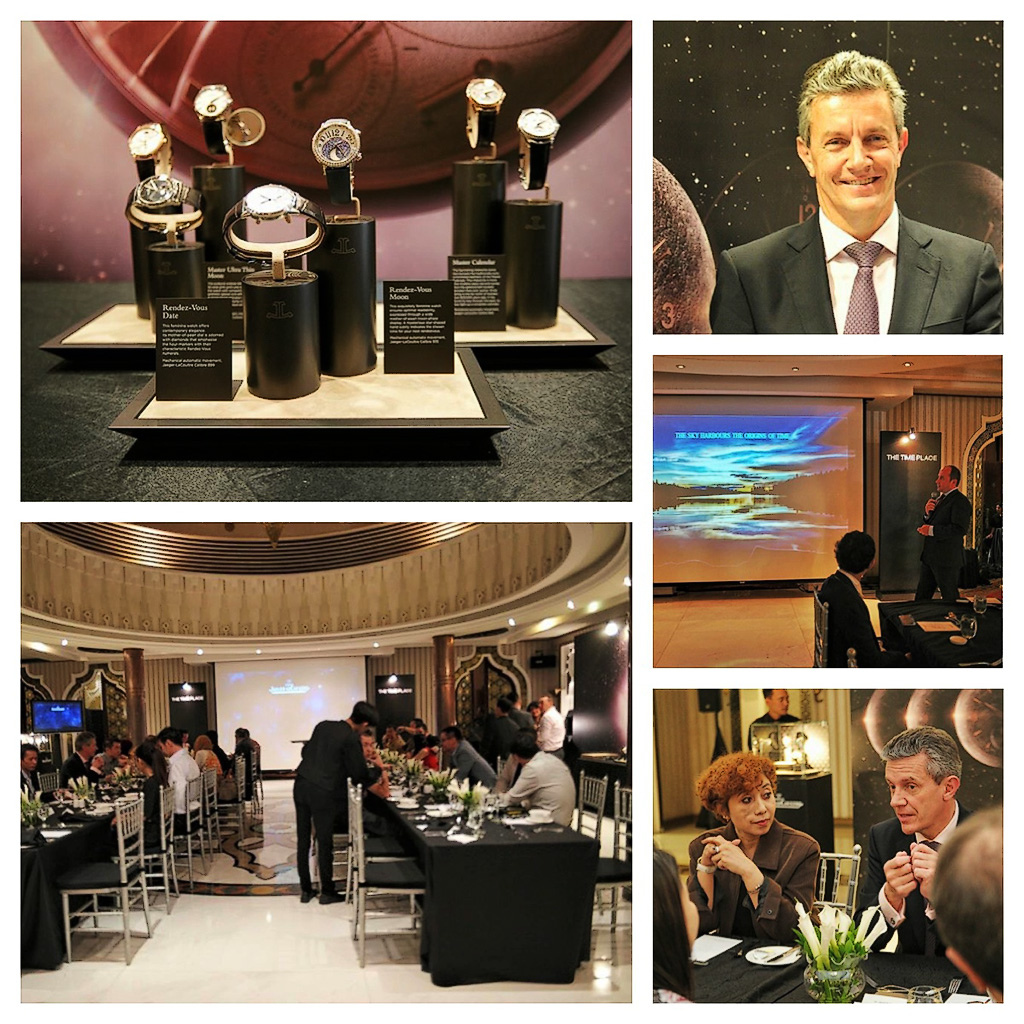 Jaeger LeCoultre private dinner with CEO Daniel Riedo in Jakarta.