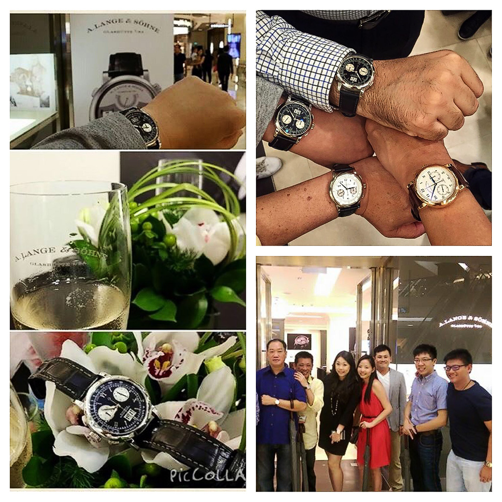 The Lange afternoon soiree. Photo montage provided by courtesy of Deployant friend Andy Chua.