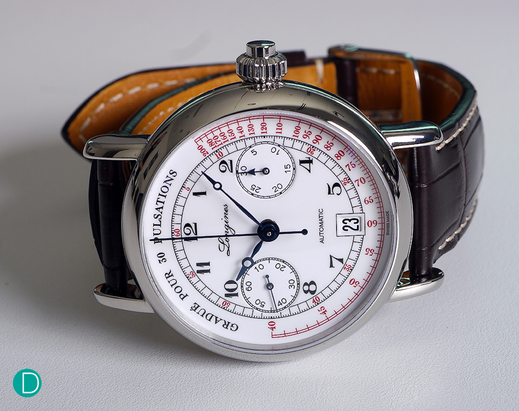 The Longines Pulsometer Chronograph. A throwback to the good ol' 20s?
