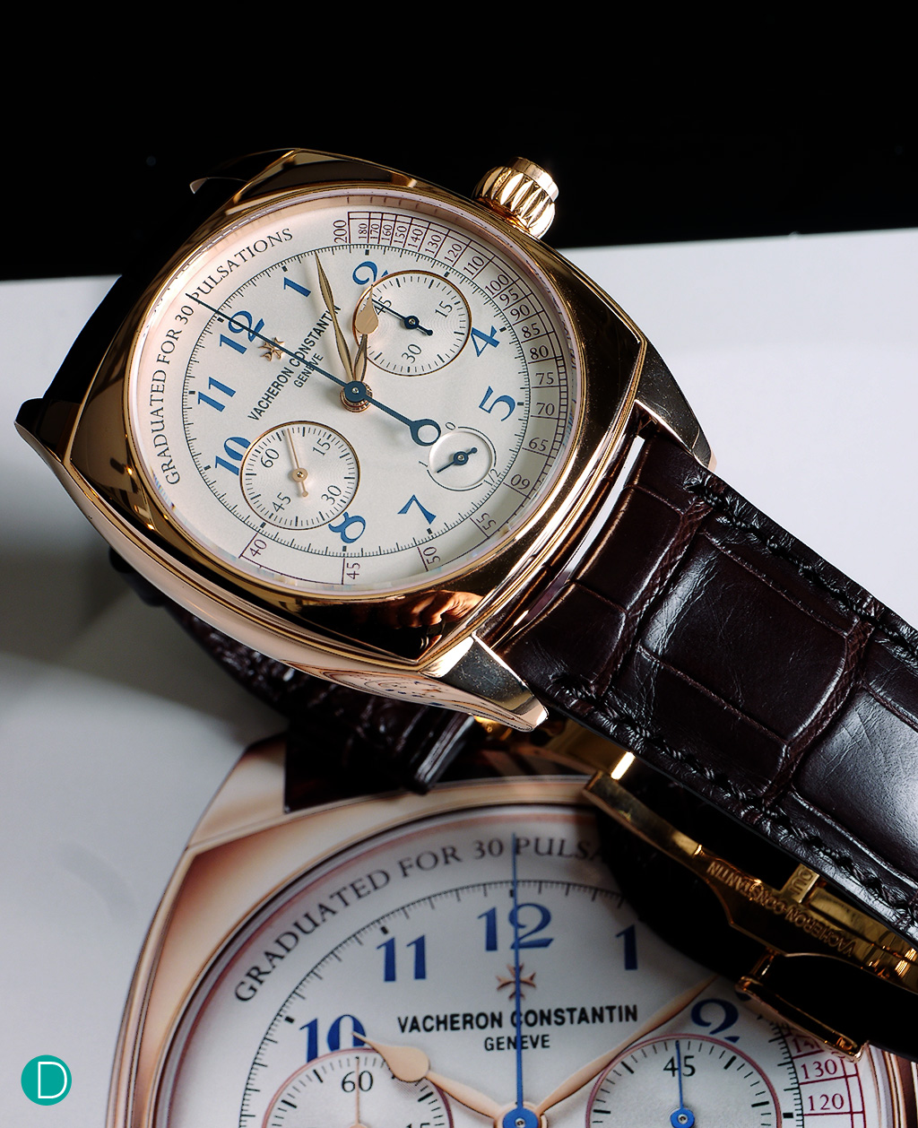 The Vacheron Constantin Single Button Chronograph. Elegant beyond, stylish. And remarkably well finished.