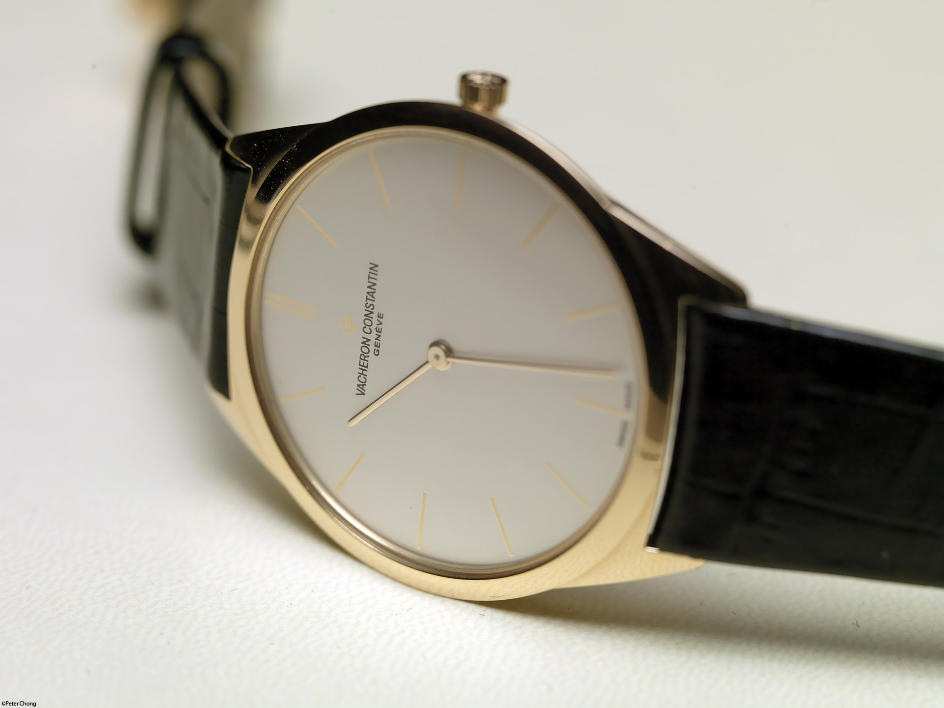 A simple dress watch, like this Vacheron Constantin Historique Ultra-Fine 1955, is rather timeless and classical.