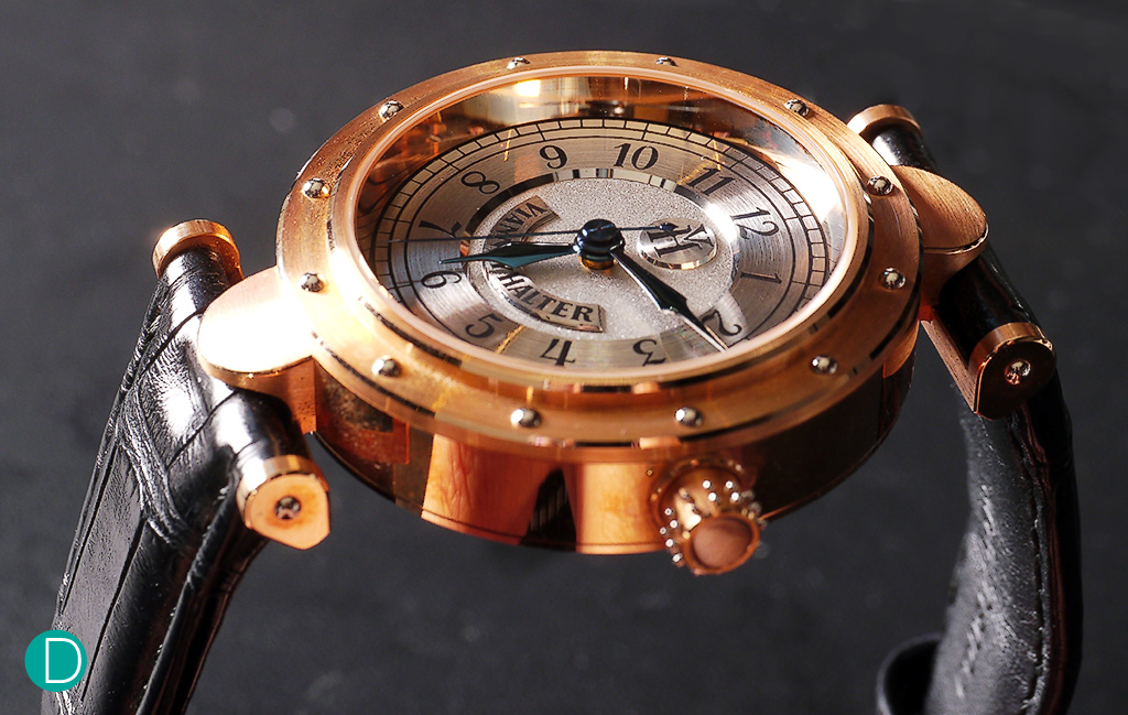 A simple watch, but built by the hands, using the heart and sometimes the gut. Watchmaking, Vianney style.