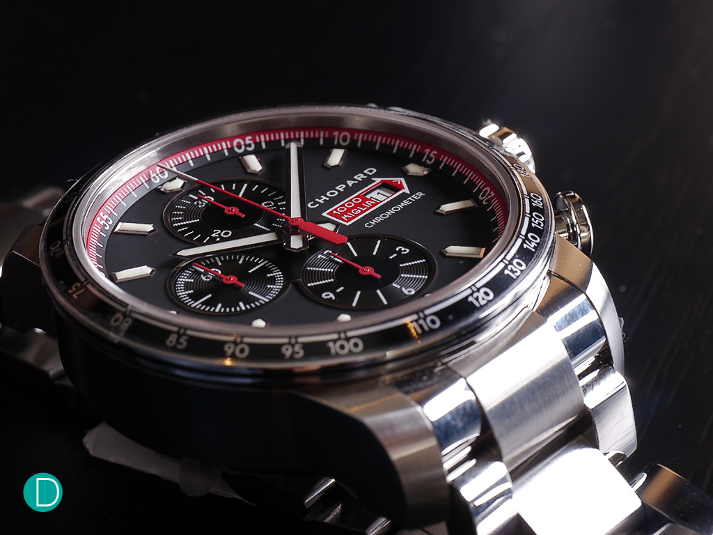 To complete the roundup, here is the Chopard Mille Miglia GTS Automatic Chronograph in steel. 