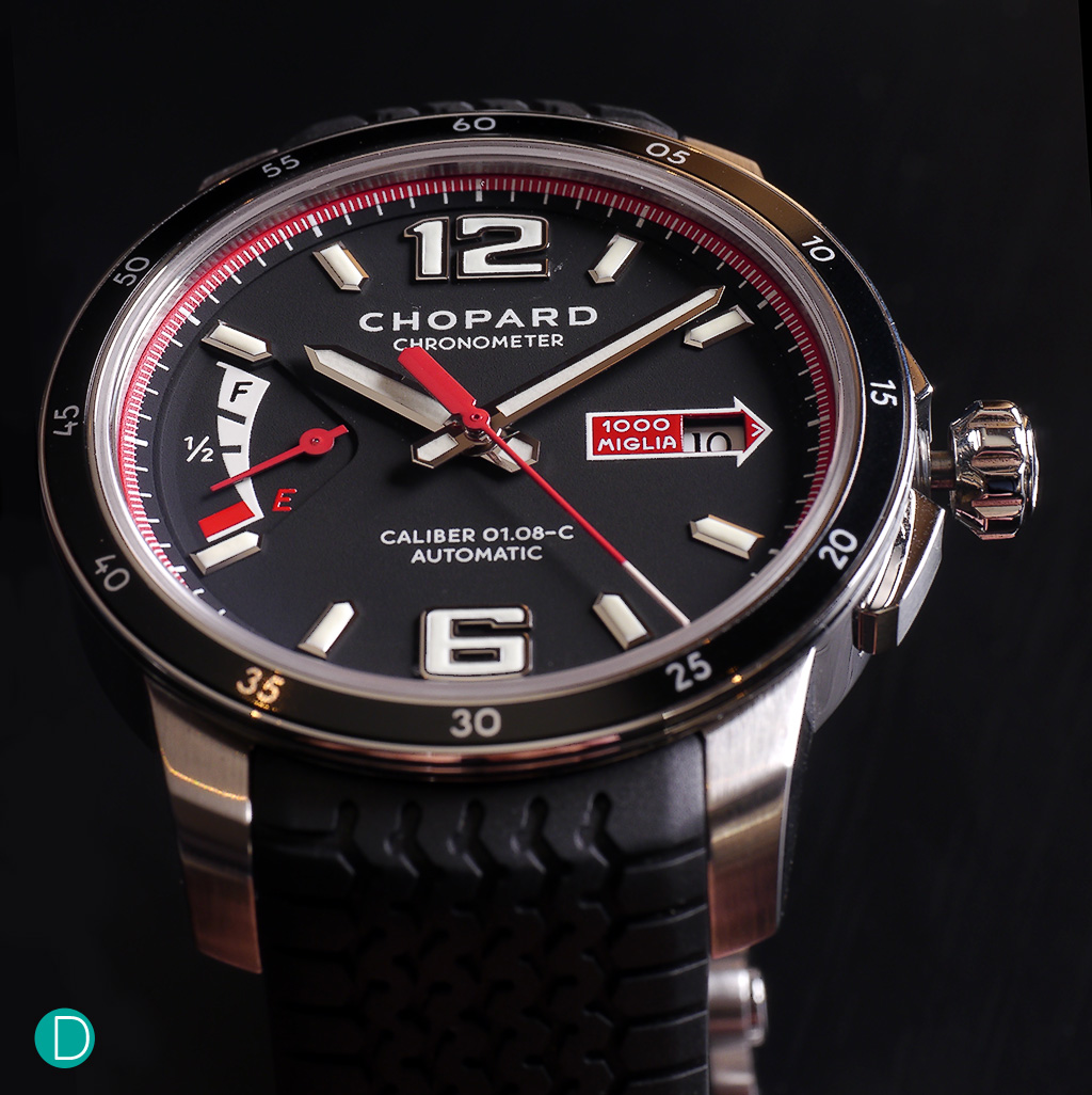 The Chopard Mille Miglia GTS Power Control. A rather pretty sports watch with some motoring pedigree. 