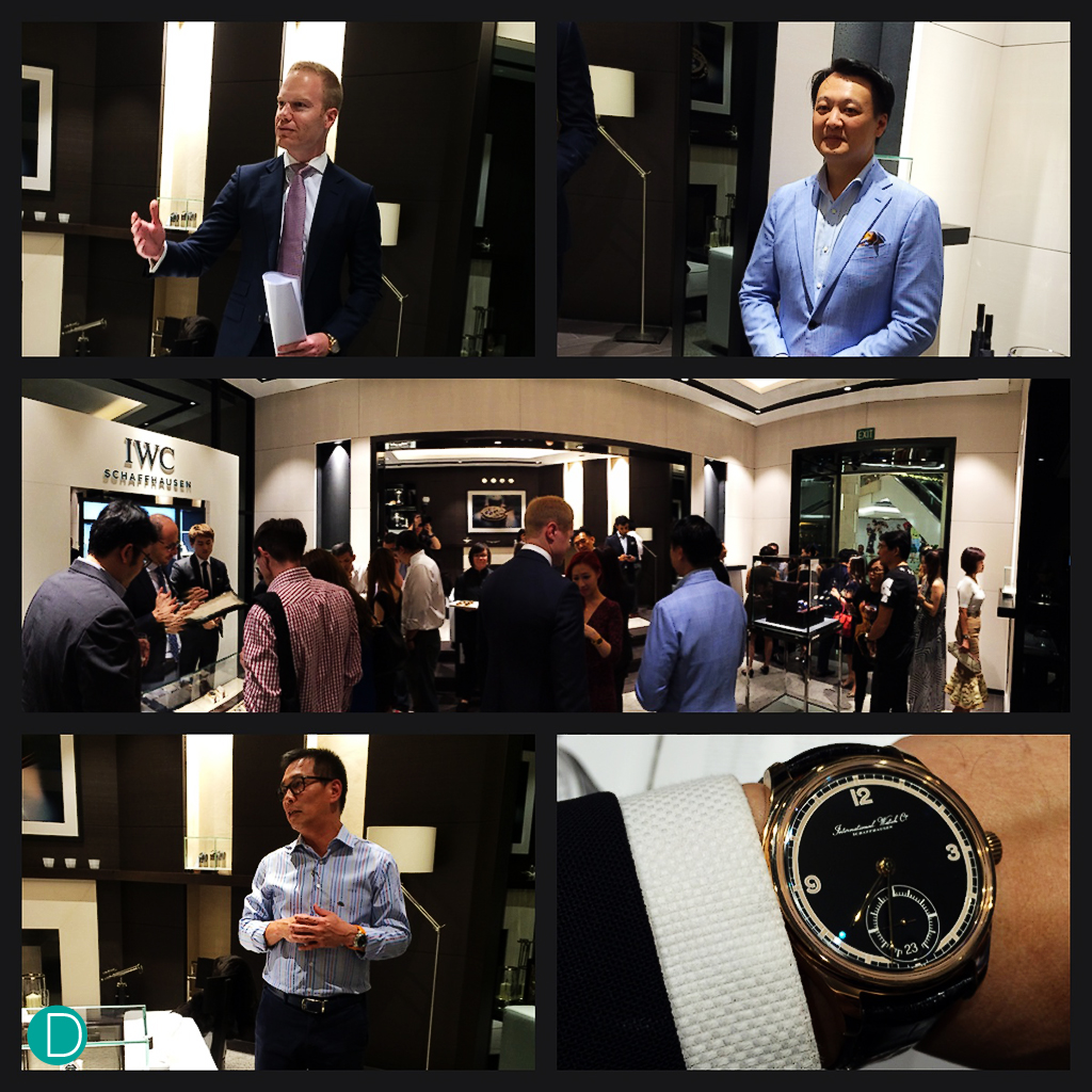 Showing of the IWC Portugieser 75th Anniversary piece unique for Revolution to be auctioned off for the benefit of Smile Asia.