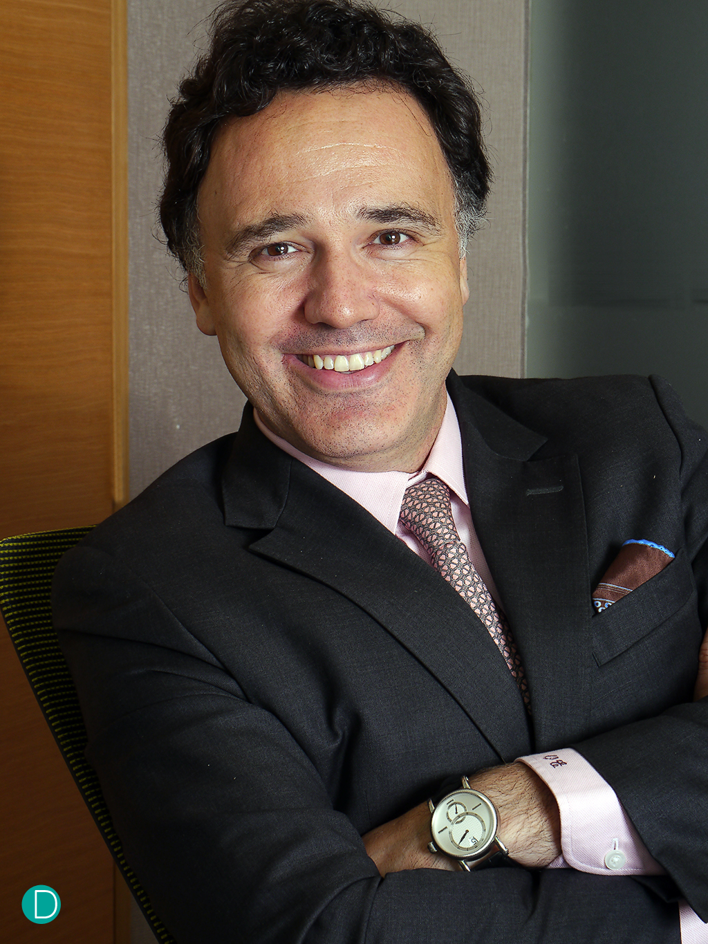 Oliver Ebstein, CEO Chronoswiss. Photo: October 2015.