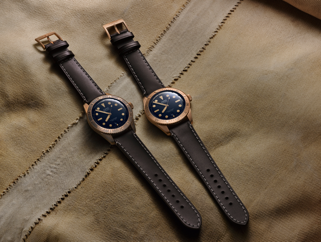 Oris Carl Brashear - A limited edition timepiece to honor the Navy's first Arfican American Master Diver.