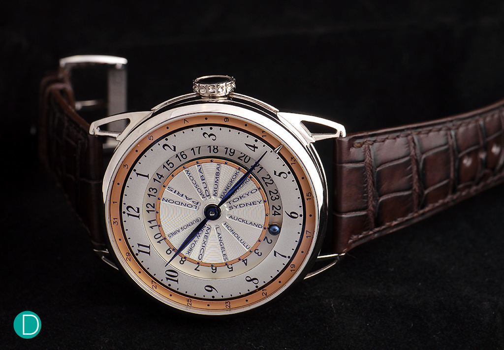 The De Bethune DB25 World Traveller. An interesting concept, from an independent watchmaker.