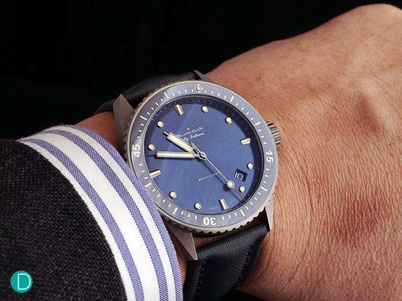 Review: The Blancpain Fifty Fathoms Bathyscaphe Complete Calendar