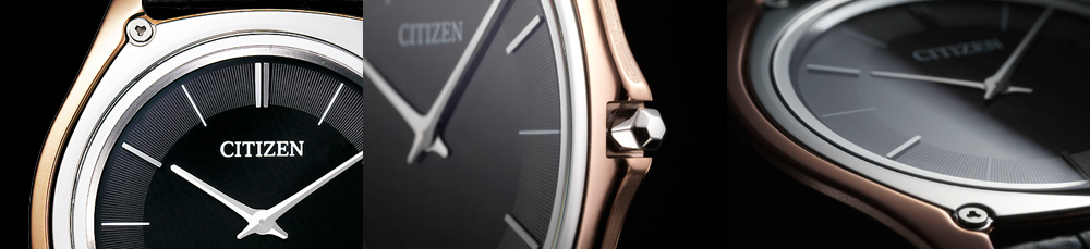 With a Bezel made from Binderless Cemented Carbide and a case of Cermet, the Citizen Eco Drive One is the result of very technical research. In creating an elegant yet abrasion resistant watch, Citizen's acquisition of Frederique Constant means these valuable production methodologies will soon join Swiss mechanical watchmaking expertise. 