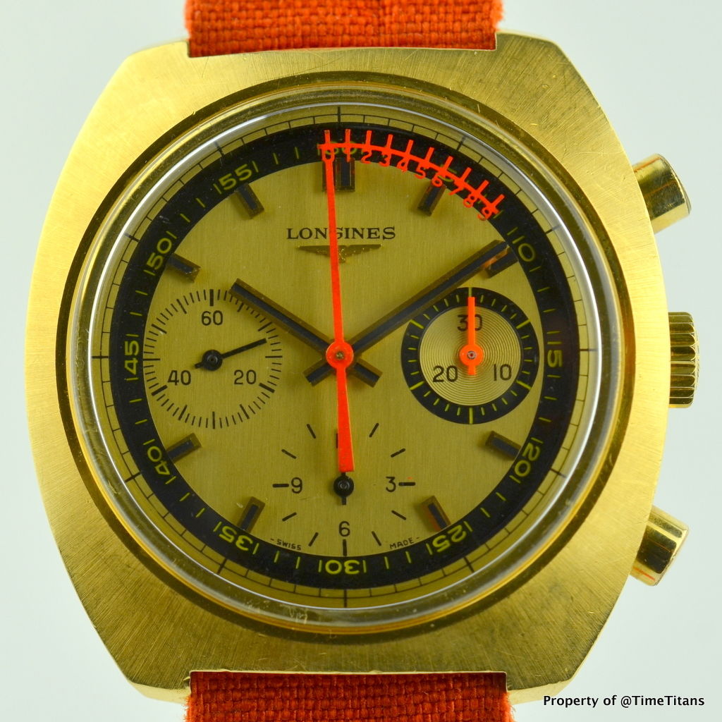 Vintage Ebay Watch Find: Longines Nonius Valjoux 72 Vernier Seconds Hand