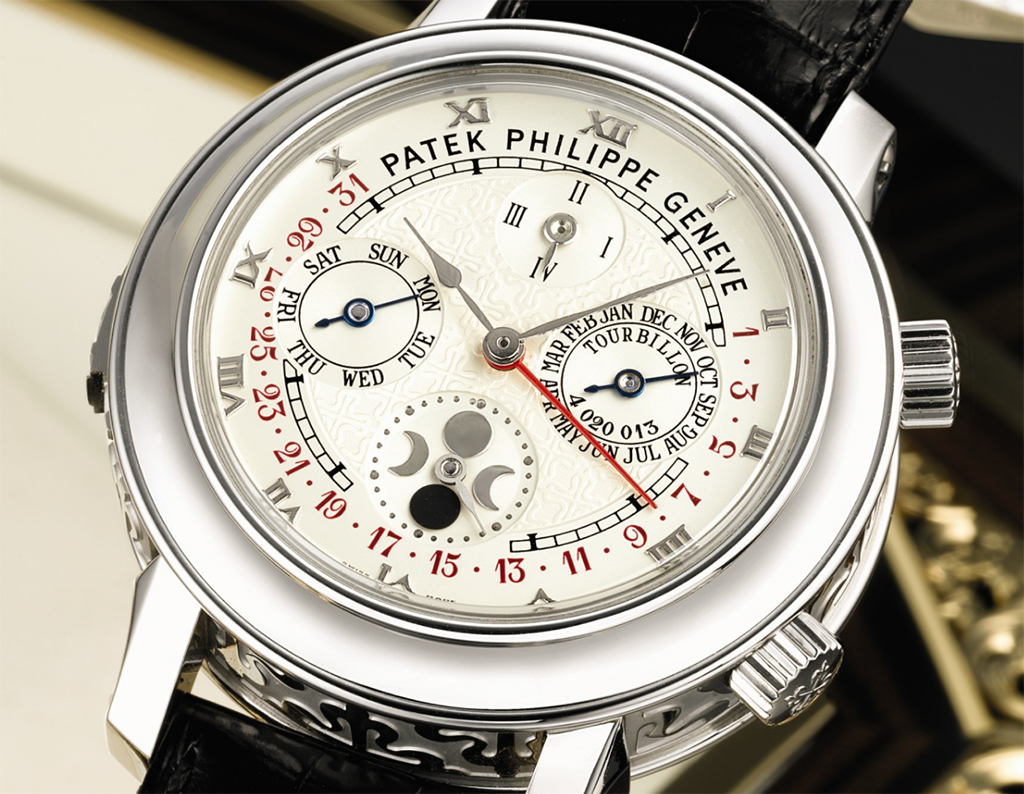 Patek Philippe Ref. 5002 Sky Moon Tourbillon: Glenn's dream watch. This magnificent example was sold by Sotheby's on Oct 8, 2012 in Hong Kong for HK$ 10,516,000. 