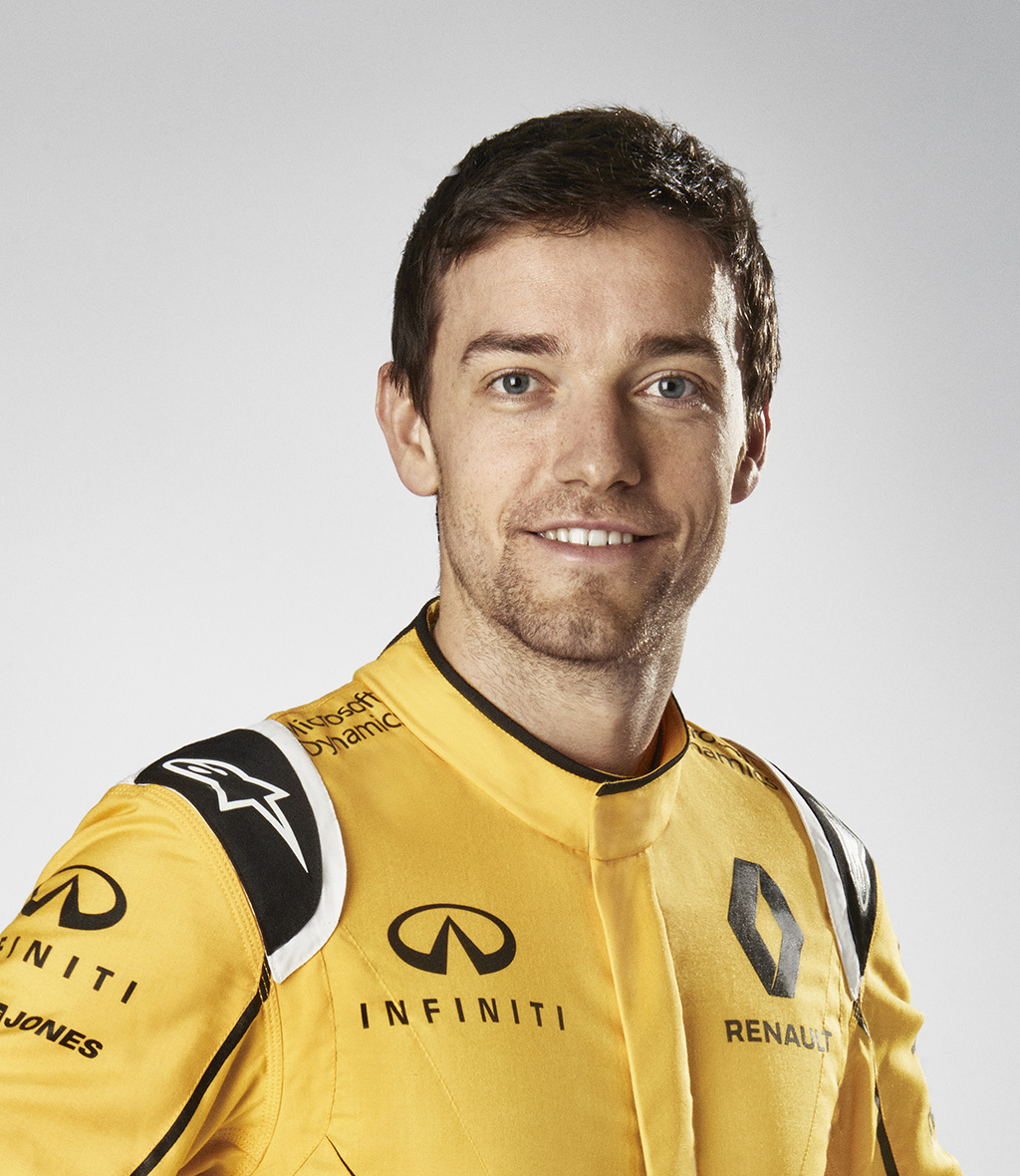  Renault Sport Formula One Team racing driver Jolyon Palmer 