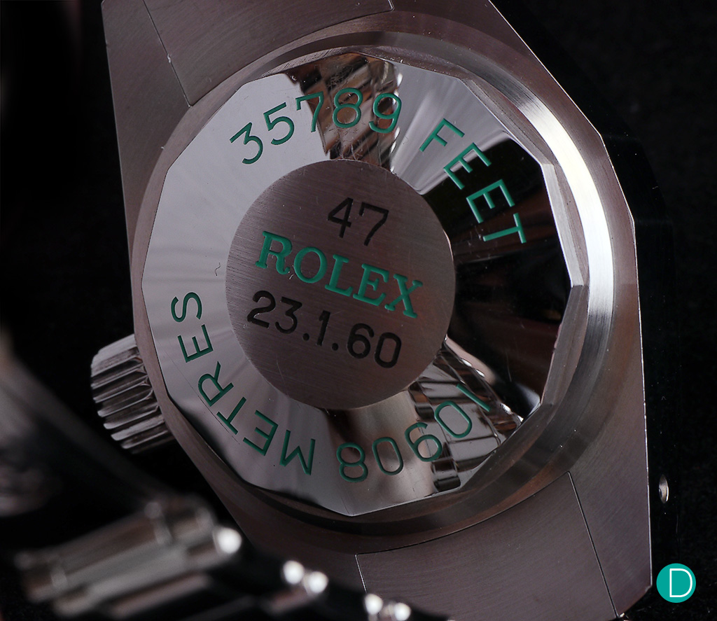 Rolex Deep Sea Special no 47 is a Display Model which Rolex makes for exhibitions.