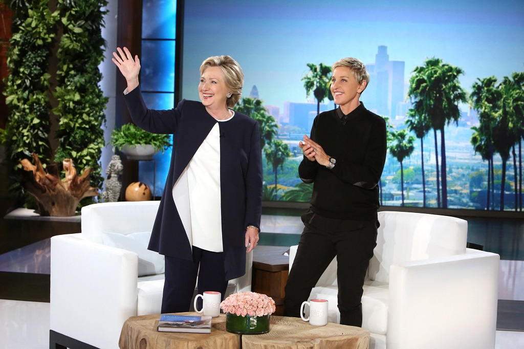 Ellen DeGeneres wearing her Patek Philippe Nautilus Ref 5711 1/1A