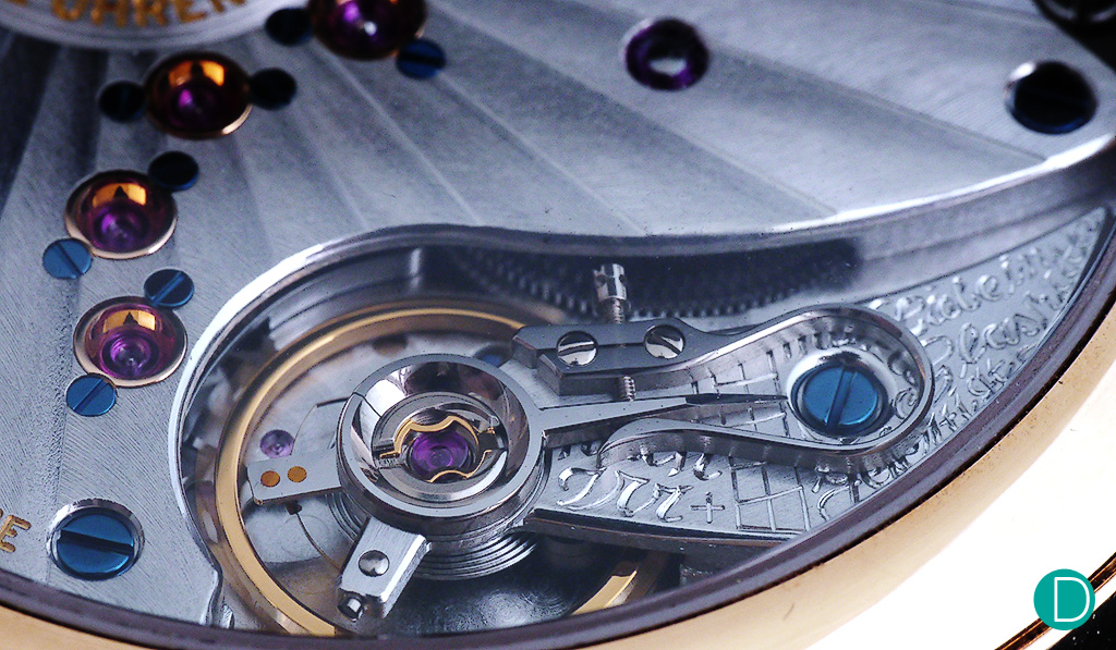 The escapement in the DUW1001.