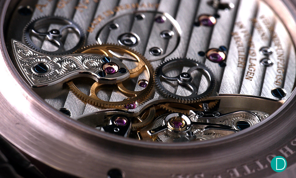 Another look at the superbly finished movement.