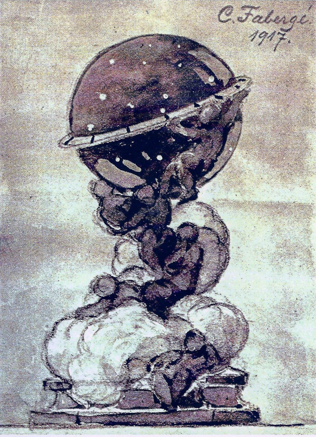 Fabergé Constellation Egg 1917 - Image courtesy of Igor Carl Fabergé Foundation