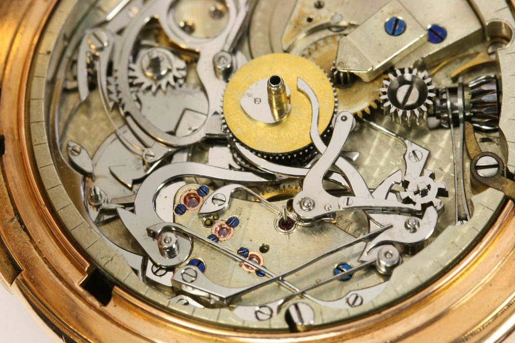 Lange 17689 chronograph detail