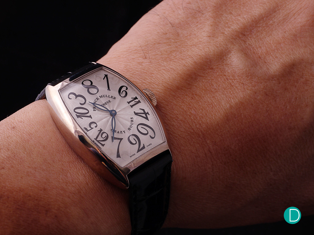 Franck Muller Crazy Hours wrist