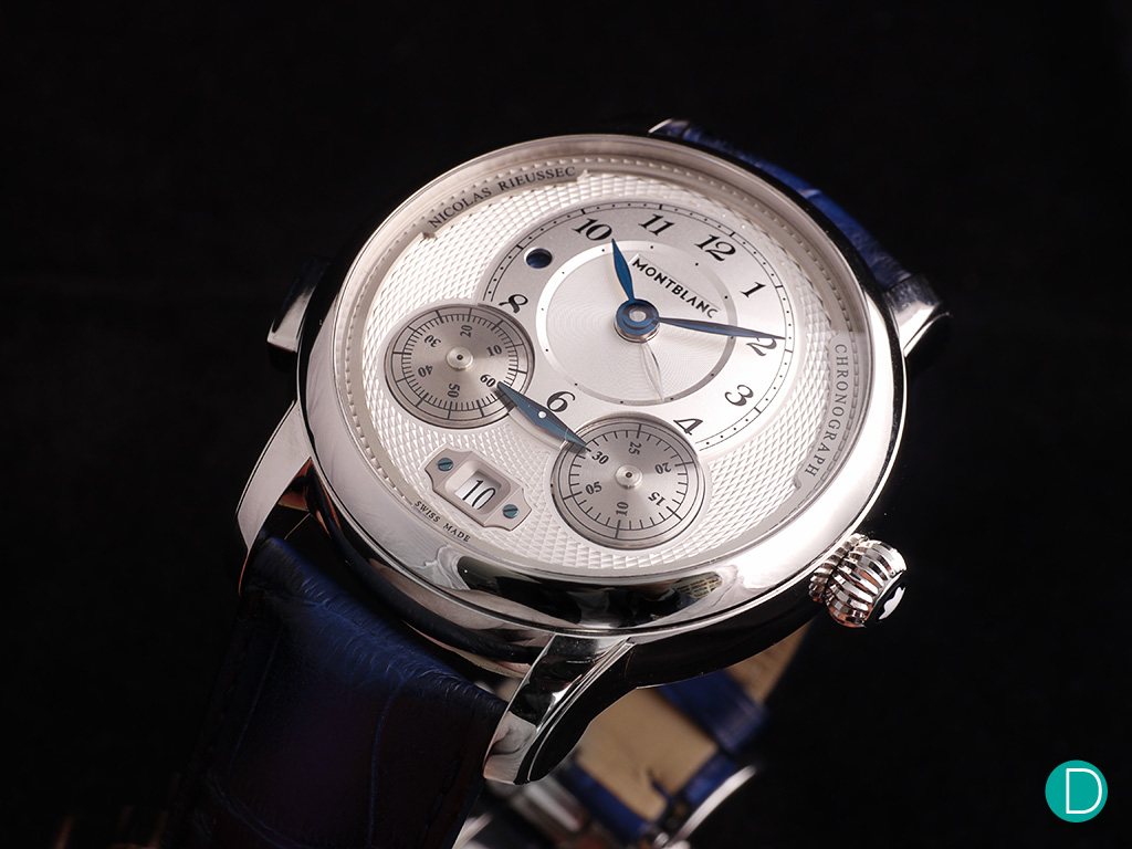 Montblanc Star Legacy Nicolas Rieussec Chronograph side with crown