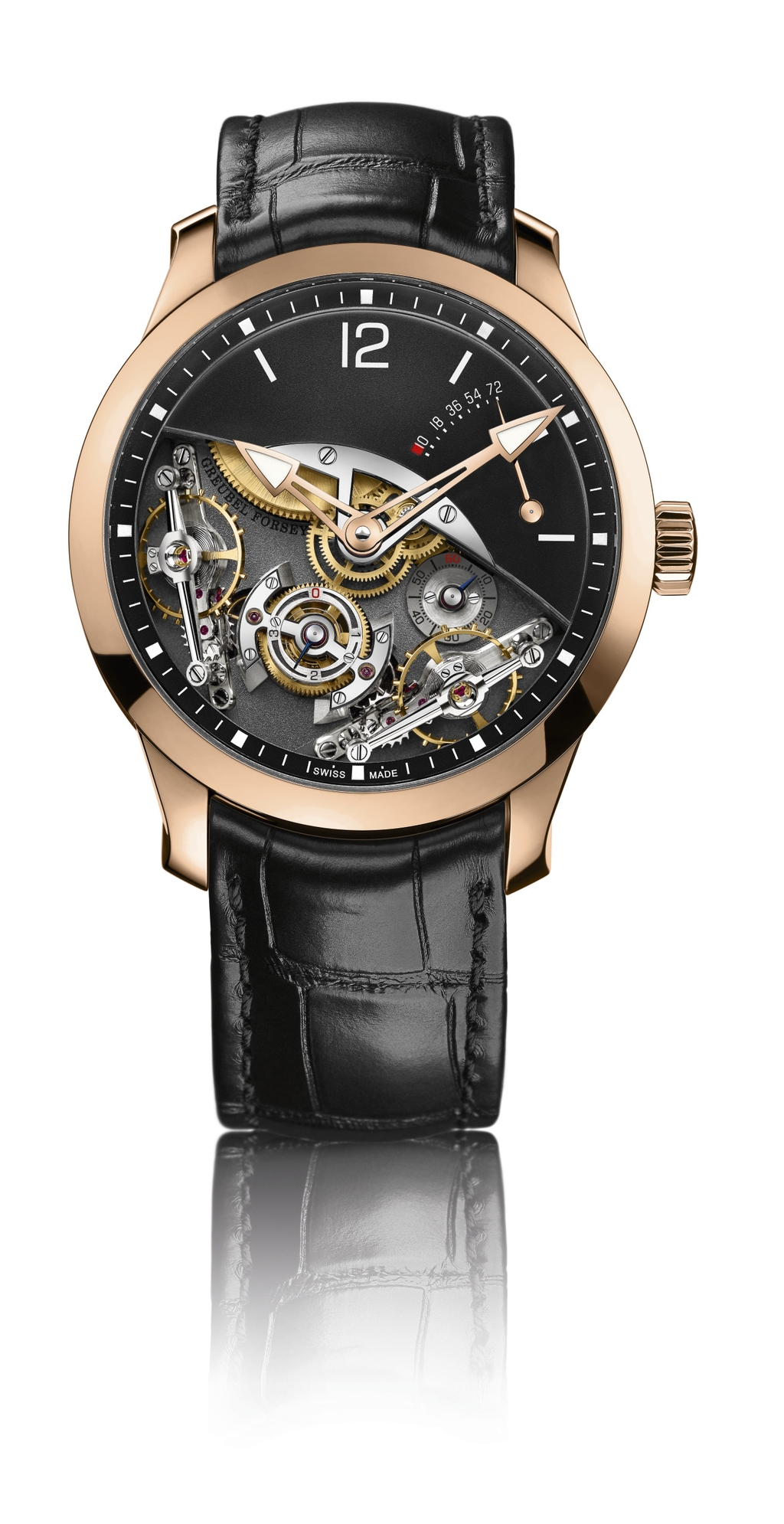 Greubel Forsey Timepieces: Double Balancier front view