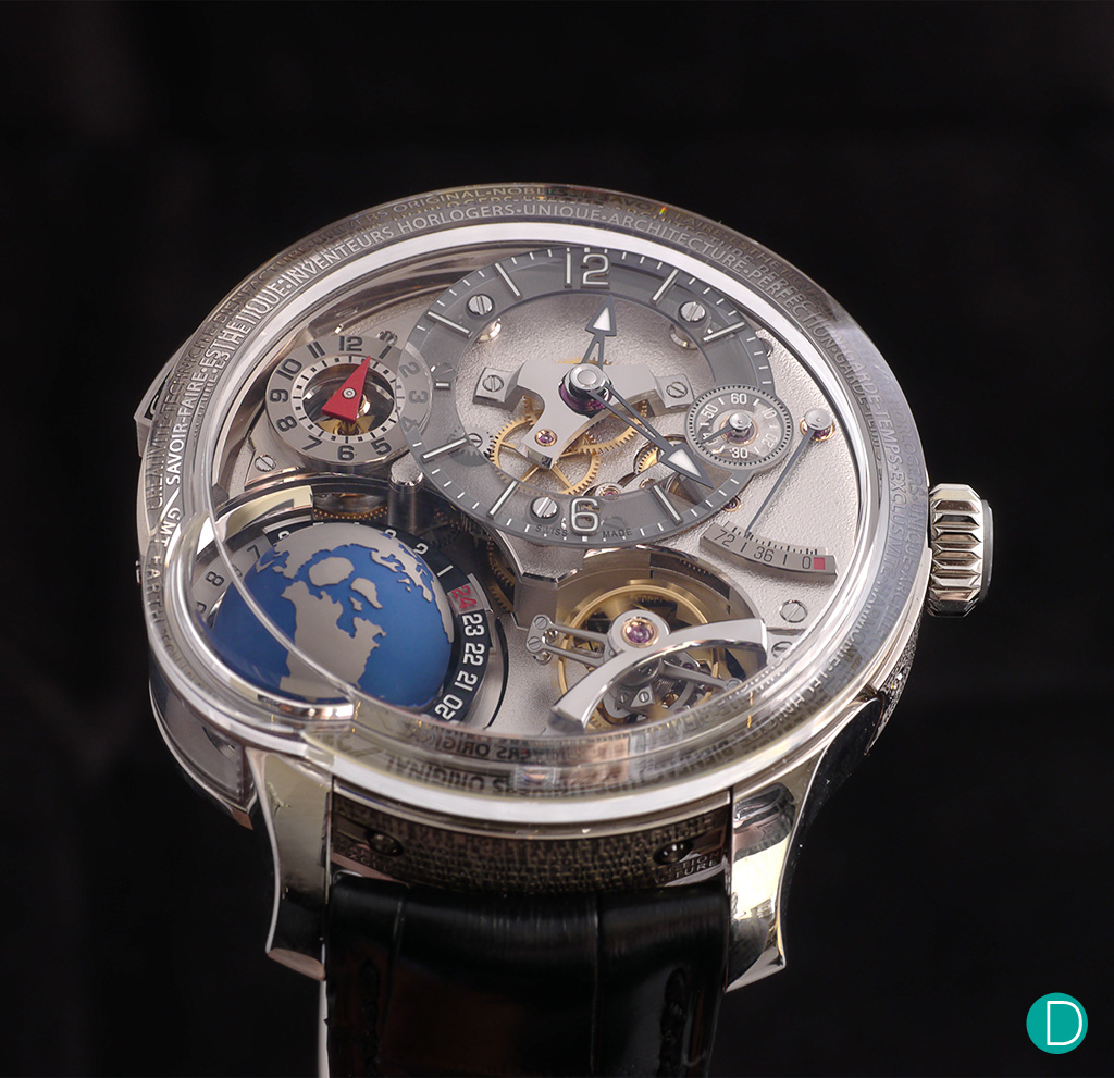 Greubel Forsey GMT Earth front view