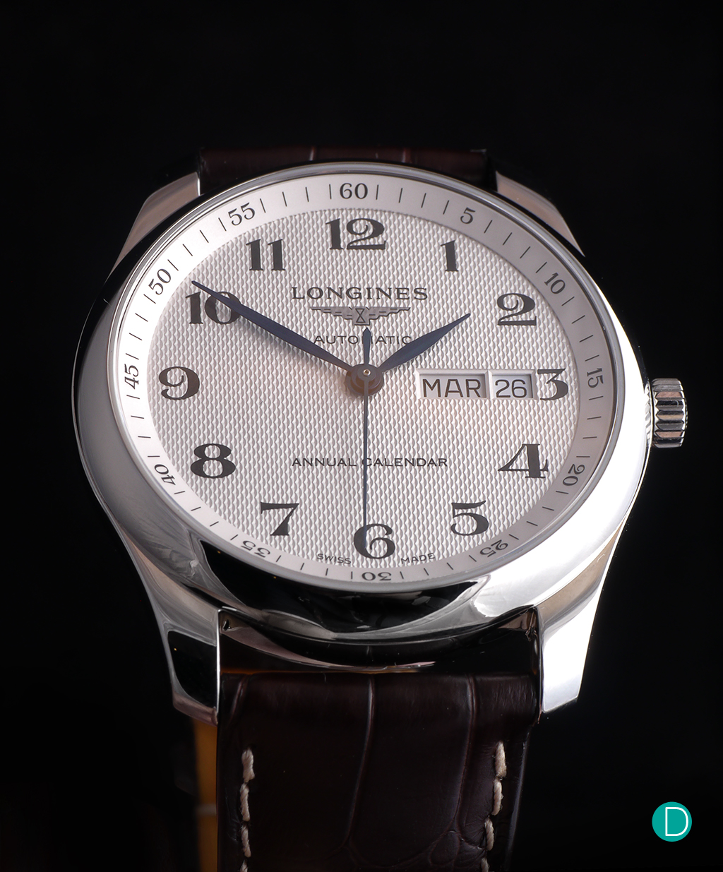 Handson review of the most affordable annual calendar The Longines