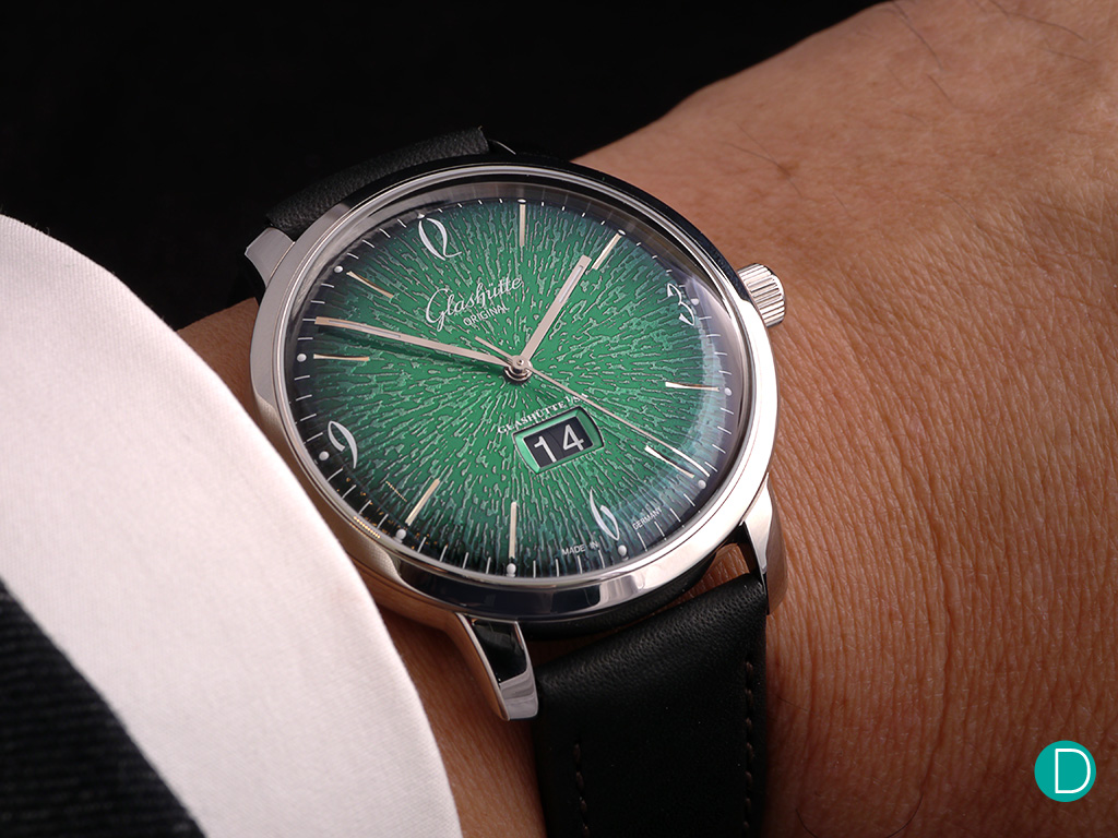 Glashütte Original's new Sixties Annual Edition with the Green dial
