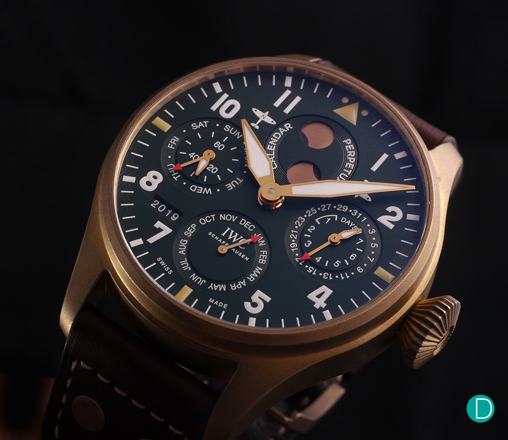 Review IWC Big Pilot Perpetual Calendar Bronze