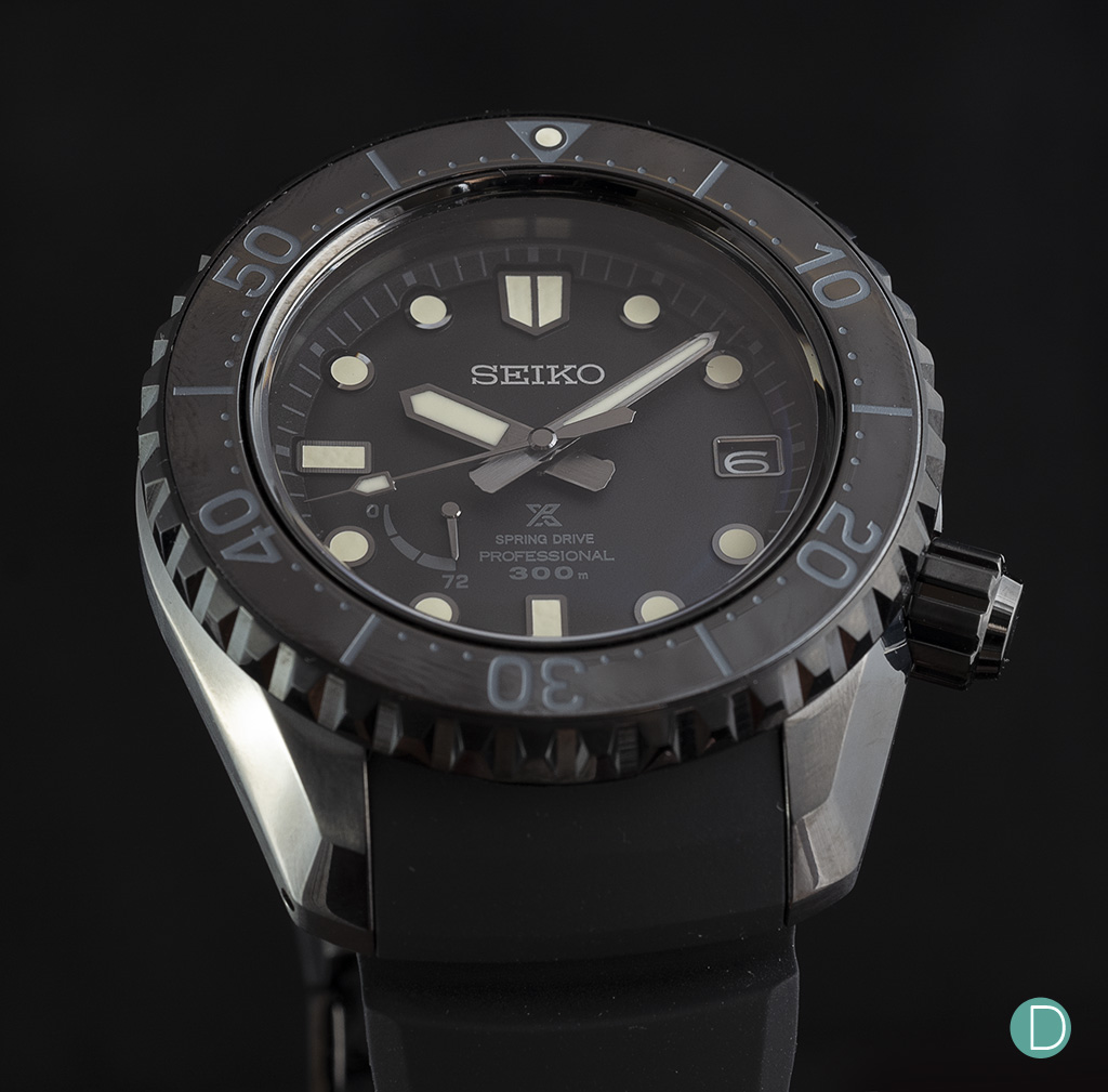 Review: Seiko Prospex SNR031J1 LX Black Edition Dive Watch -