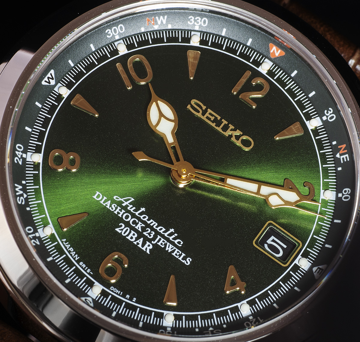 Owner Review: Seiko Alpinist Green SARB017 FIFTH WRIST ...
