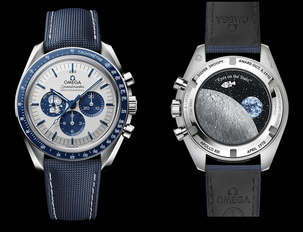Pence genetisch ballon The Omega Speedmaster Silver Snoopy 50th Anniversary: editorial commentary  with full release -