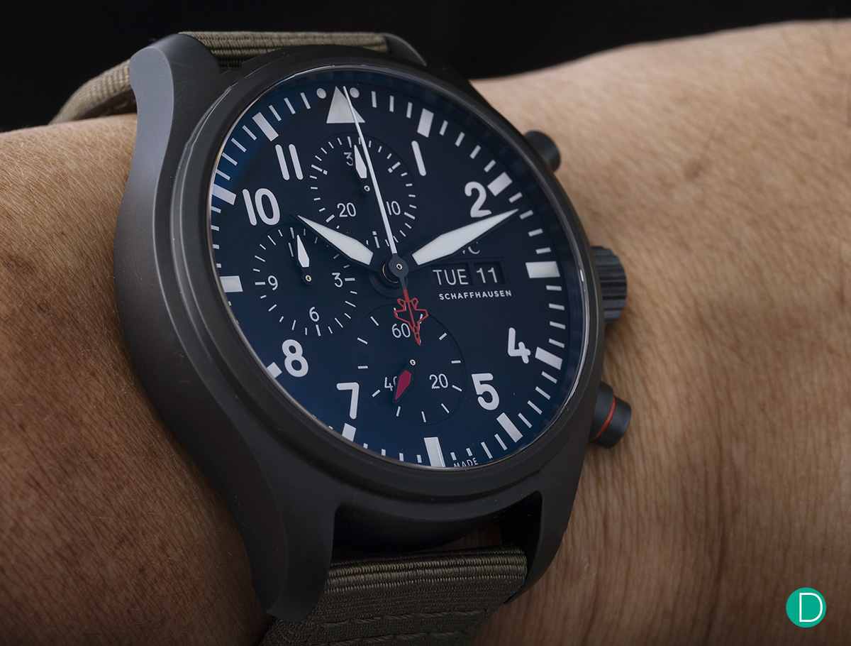 New with hands-on review: IWC Pilot’s Watch Chronograph TOP GUN Edition ...